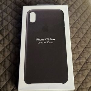iPhone Xs Max Leather case
